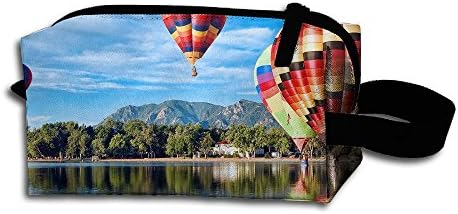 Nice Hot Air Balloons Unisex Toiletry Bag Small Storage Organizer Case Handag