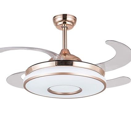 Outdoor 44 Inch 3 Blades Led Fan Pendant Lamp For Indoor Bedroom