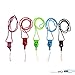 yueton Pack of 5 Detachable Neck Strap Band Lanyard for Cell Phone Camera iPod Mp3 Mp4 USB Flash Drive ID Card Badge Other Electronic Devices