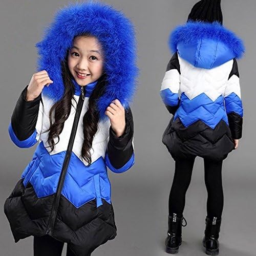 Deniy Children Clothing Girls Winter Coat Thick Coat Large Padded Winter Jacket Girl Child