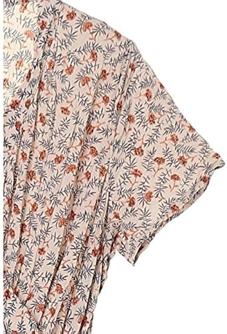 Amazon アースミュージック エコロジー Earth Music Ecology Sly リンクル花柄ワンピース ラベンダー F ワンピース チュニック 通販