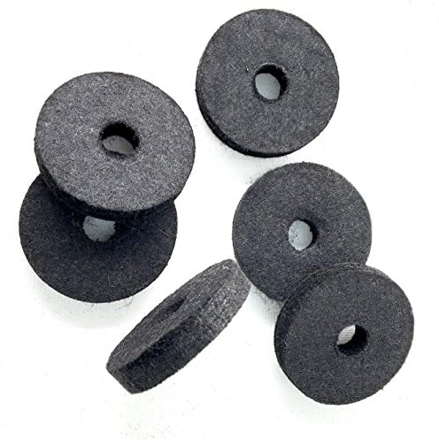 Drum Starz 6-Pack Large Hi Hat Cup & Cymbal Felts
