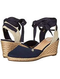 Tommy Hilfiger Nowell Espadrille Sandalia de cuña para mujer