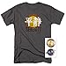 Firefly Serenity Sci-Fi TV Show T Shirt & Stickers (X-Large) Charcoal