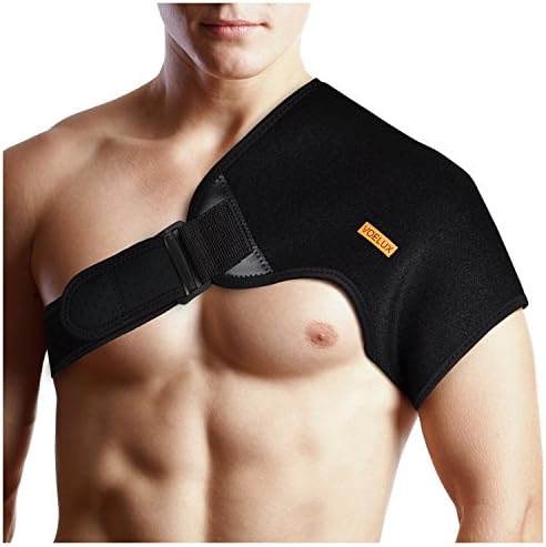 VOELUX Shoulder Compression Sleeve &amp; Rotator Cuff Brace