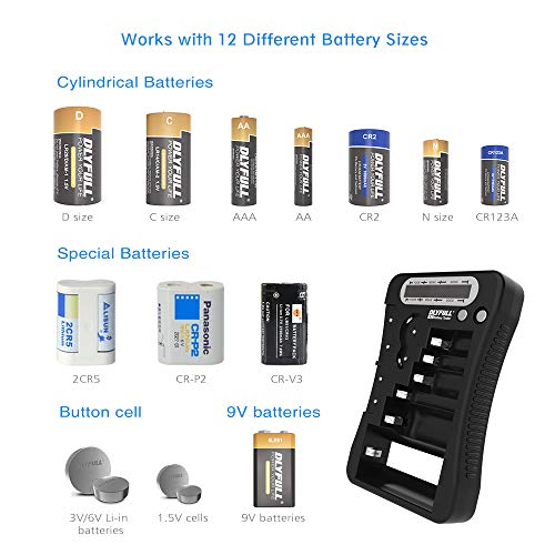 1 Dlyfull+Universal+Battery+Display+Batteries