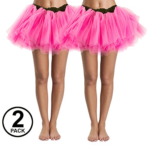 Tigerdoe 80s Costumes for Women - 2 Pack - 80s Accessories - 80s Clothes for Women - Tutus for Women