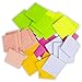 30 Pack Lined Sticky Notes 3x3 Bulk, Bright Colorful Sticky Notes with Lines, Super Sticking Power Stickies Strong Adhesive, 80 Sheets/Pad, Easy Post Notes for Study, Works, Office