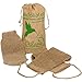DeLaine’s Exfoliating Back and Body Scrubber - Hemp - Luxurious Healthy Skin Care for Women and Men - Hygienic and Durable - Machine Wash and Dry- Large Mitt Included