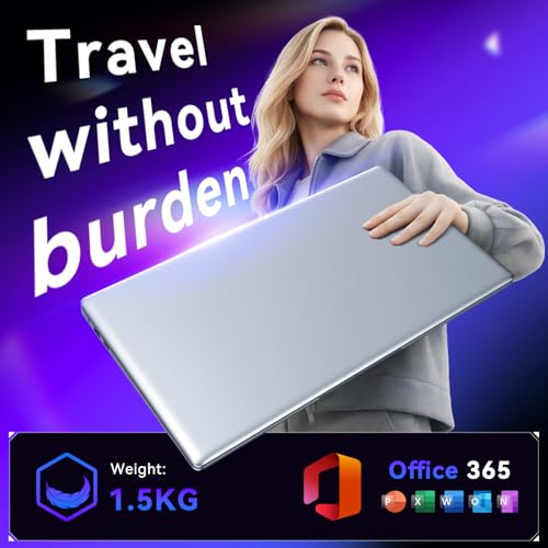 XWU 15.6 Inch Laptop, 4425Y Processor, 4GB RAM, 128GB SSD, 1920x1080 Full HD 100% sRGB, Wi-Fi 5 Dual Band, Bluetooth 5.0