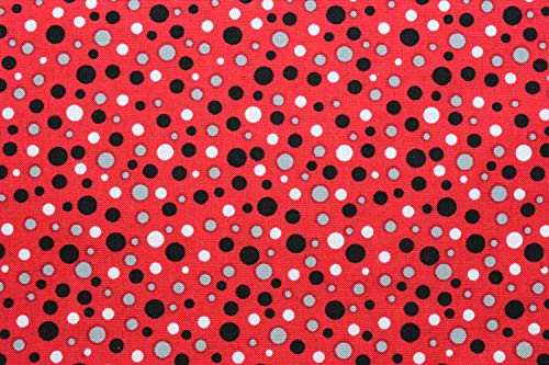 Eco-Friendly // Reusable // Bowl Covers // Set of 3 // Contemporary Polka Dots