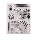 Shoresu Clear Stamps Sheets Transparent Silicone Seal for DIY Scrapbooking Photo Album Decorative 14×18cm/5.51×7.09in