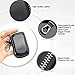 Wall Stickz Black Leather Car Key Case Remote Control Package Auto Key Chains fit Cadillac Accessory