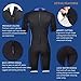 DEHAI Men Women's Full Wetsuits Thermal Suit Sleeves 3mm Neoprene Youth Adult's Diving Swimming Snorkeling Surfing Scuba Jumpsuit Warm Swimwear