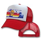 It's Better in the Bahamas Mesh Trucker Hat Cap Vintage Style