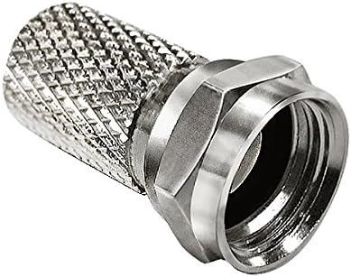 Conector F de 6,6mm para Cable coaxial RG6: Amazon.es: Electrónica