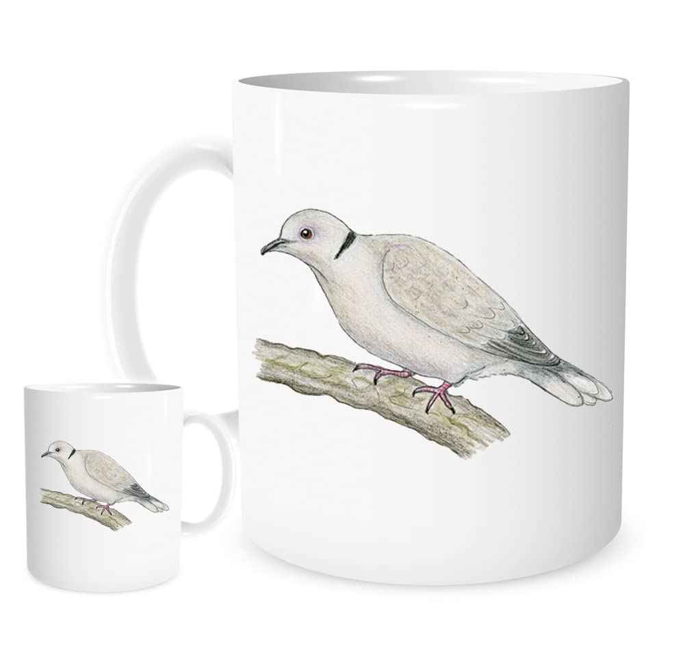 Stoneys Badges 11OZ A Collared Dove Mug for Tea or Coffee