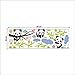 Amaonm Hot Fashion Nursery Room Decor Removable DIY 3D Panda Bamboo Birds Flying Butterfly Wall Decals Kids Room Decorations Wall Stickers Murals Peel Stick Girls for Bedroom Classroom