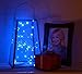 String Lights,Oak Leaf 2 Set of 9.8ft 30 LEDs Fairy Lights LED Starry String Lights Copper Wire Super Bright Micro Lights for Garden Patio Home Bedroom Party Wedding Decoration - Blue