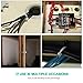 Nylon Zip Ties Heavy Duty- 7 Inch 100 Pieces,Tensile Strength, Ultra Strong Plastic Wire Ties, Multi-Purpose Self Locking Cable Ties.White