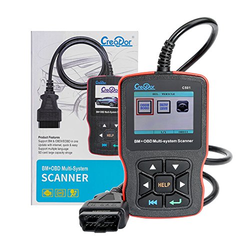 Creator C501 BMW Code Reader Full System Scan Tool with OBDII EOBD Engine Fault Scanner - Thumbnail 4