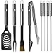 NFL Siskiyou Sports Fan Shop Pittsburgh Steelers Stainless Steel BBQ Set w/Metal Case 8 piece Gray