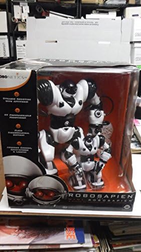 Robosapien &amp; Mini Robosapien Robonetics Wow Wee - White