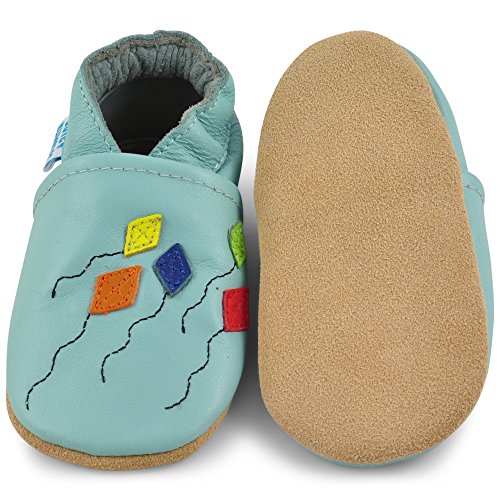 image for Juicy Bumbles Beautiful Soft Leather Baby Shoes - Toddler Shoes with S