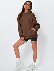EFAN Womens Oversized Hoodies Fleece Hooded