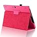 ACdream Lenovo Tab 2 A10 & Lenovo Tab3 10 Business Case, Folio Leather Cover Case for Lenovo Tab2 A10-70/Tab2 A10-30/TAB-X103F Tab 10/Tab3 10 Business Tablet, Hot Pink