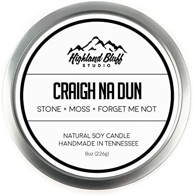 Highland Bluff Studio Craigh Na Dun Scented Tin Candle