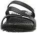Crocs Women's Patricia Wedges Sandal, Black/Black, 6