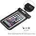 Waterproof Case,by Ailun,Universal Snowproof,Dirtproof Bag,for iPhone 6 Plus/6/6s/5s, Galaxy S6/EDGE/S5/S4/NOTE 4/3/2,LG G3/G4,Nexus 6/5/4,for Boating/Hiking/Swimming/Diving[Black]