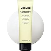 VIDIVICI Clear Mild Amino Cleansing Foam – 120ml | Gentle Hydrating Amino Acid Face Wash K-Beauty Daily Cleanser for Clean, Soft & Balanced Skin.