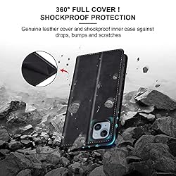 Jasonyu Flip Wallet Case for iPhone 14 5G,Leather