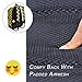 Backpack for Girls, COOFIT Girls Backpack School Bags Bookbags Cute Backpack Kids for School (Black and yellow)