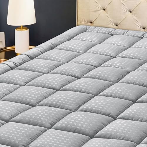 hyleory King Mattress Pad Quilted Soft Topper