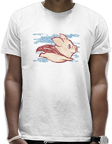 Flying Pig Funny Shirts For Husband