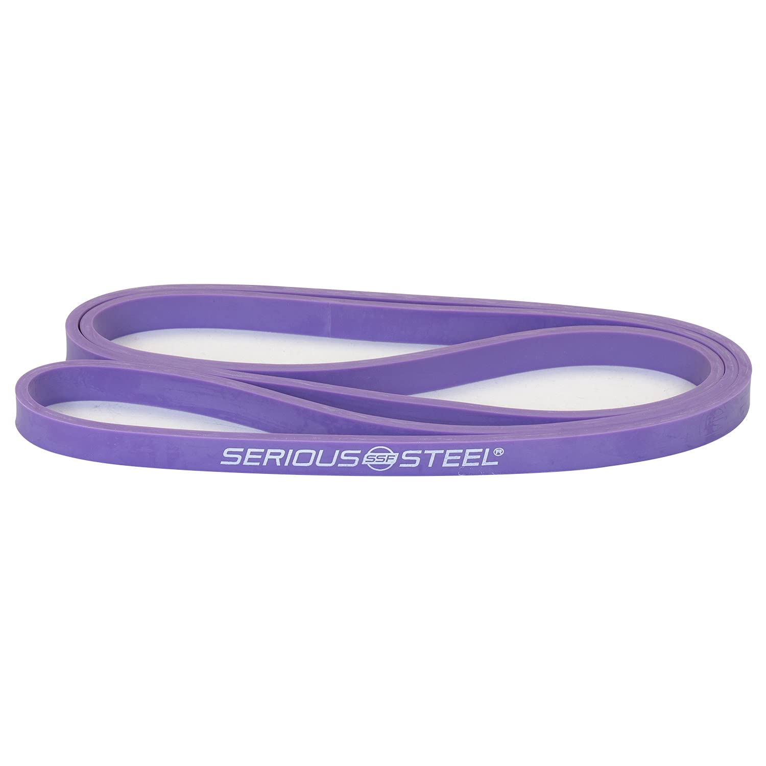 Serious Steel Fitness 32 Purple Resistance Training Bands (Portable Exercise Band System Training Bands - Great for Individuals Under 5'10 (70) Tall) - #1 Purple