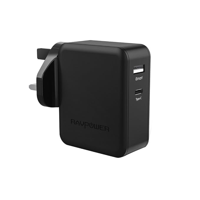 USBC Charger, RAVPower 36W TypeC and USB Dual Port Amazon.co.uk Electronics