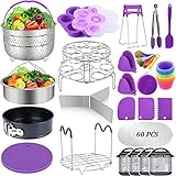 Accessories for Instant Pot, Sugaroom 100 PCS Pressure Cooker Accessories Set Compatible with Instant Pot Accessories 6 qt 8 