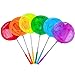Aneco 10 Pack Multicolor Telescopic Small Animals Nets Stainless Steel Catching Fishing Nets Extendable from 14.5 Inches to 33.8 Inches