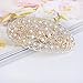 IPINK New Women Pearl Flower Hair Clip Barrette Hairpin