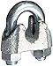 Indusco 25200176 Zinc Plated Cast Iron Base Malleable Clip, 3/8