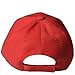 QML Plain Baseball Blank Hat Solid Color Velcro Adjustable ( 30 Colors ) (RED)