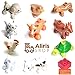 Aliris 10 Farm Animals - 5 Fences - Family Pets Figures for Toddler - Compatible with Leading Brand Building Bricks