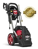 Briggs & Stratton Electric Pressure Washer 2200 PSI 1.2 GPM with 25’ High-Pressure Hose, Turbo Nozzle & Detergent Foamer