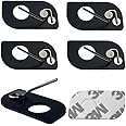 - QI HUO JU - 4Pcs Archery Magnetic Arrow Rest Adhesive Stick on Arrow Rest for Recurve Bow Right and Left Hand Hunting Shooting Targeting