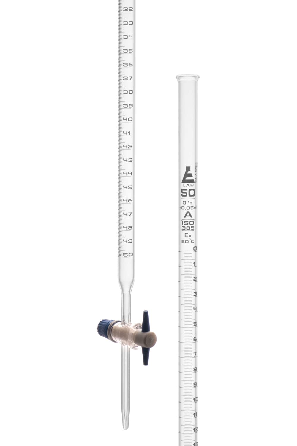 EISCO - Burette, 50mL - Class A, ±0.05mL Accuracy