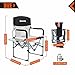 KingCamp Heavy Duty Compact Camping Folding Mesh Chair with Side Table and Handlethumb 1